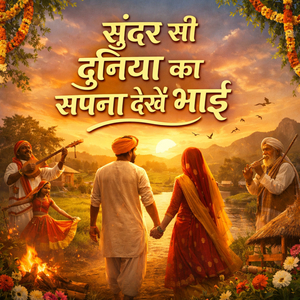 सुंदर सी दुनिया का सपना देखें भाई