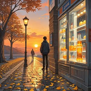 看着你走向远方