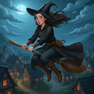 First Ride on the Broom