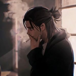 连你也抽起烟来了