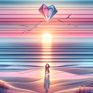 随着风飘的风筝