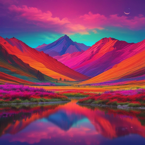 Dancing in the downpour  by @genai