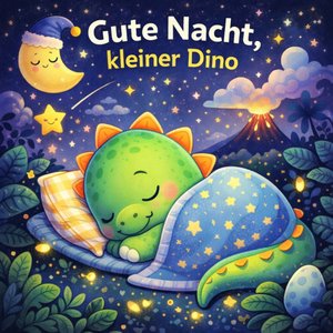 Gute Nacht Geschichte: Gute Nacht, kleiner Dino