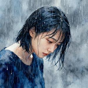 心里下了一场雨