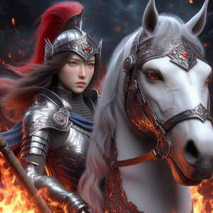Ride the white horse