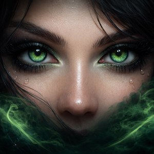 зелёные-глаза