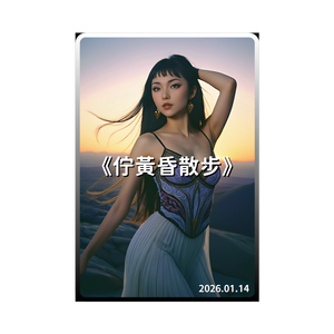 《佇黃昏散步》(台語 舞曲) by 皎掩夢幻