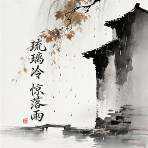 琉璃冷惊落雨