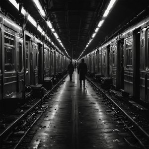 Объятия в метро