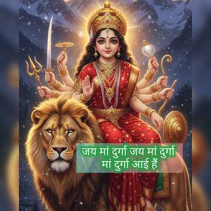 जय मां दुर्गा जय मां दुर्गा मां दुर्गा आई हैं