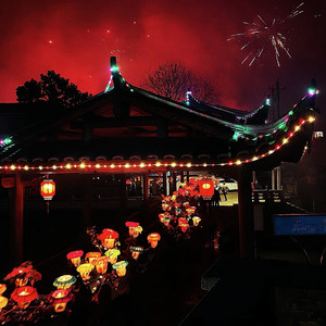 请到胡坊看花灯