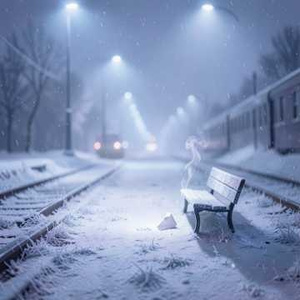 漫天飞雪把我心冷却