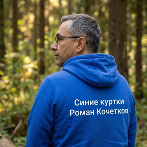 Синие куртки