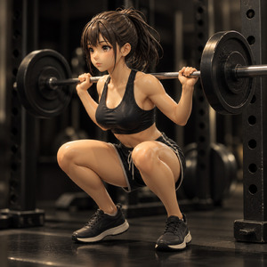 元気ない日は、とりあえずスクワットしとこ