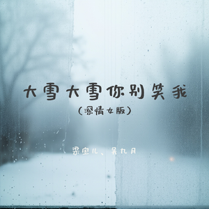 大雪大雪你别笑我(深情女版)