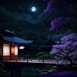 夜の和の調べ：穏やかな音楽で心を落ち着かせる