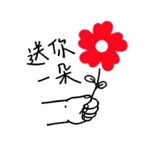 送你一朵小红花