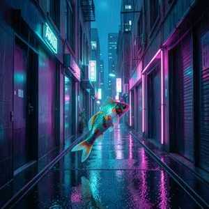 淋雨一直走
