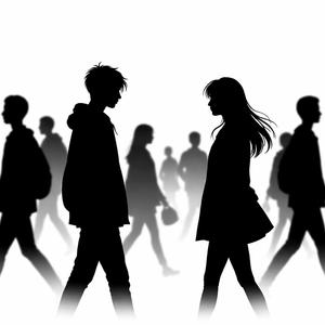 Playful Glances of Strangers