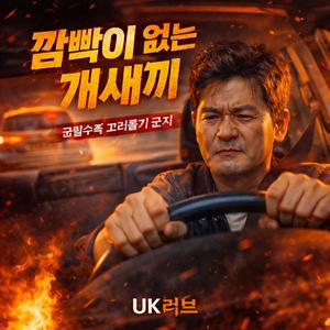 깜빡이없는 개XX