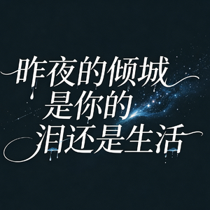 昨夜的倾城是你的泪还是生活 伴奏