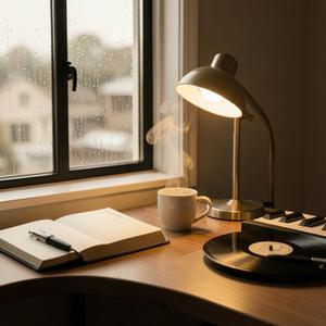 A Cup Beside the Notebook