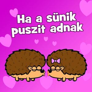 Ha a sünik puszit adnak