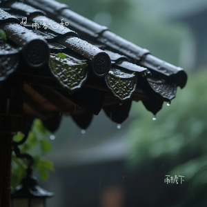 雨檐下
