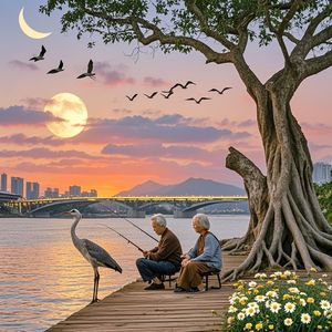 暮色光明港之歌