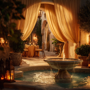 Amber Waves Through the Courtyard Suite