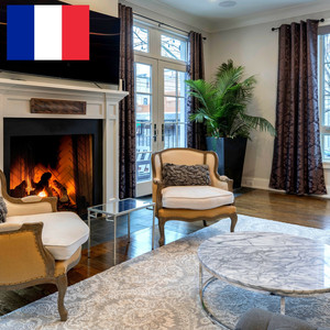 Bruit d'une Cheminée avec la Pluie sur la Fenêtre