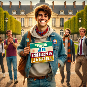 Lucas et sa Pancarte