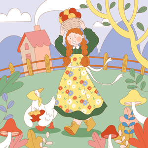 Котик і півник