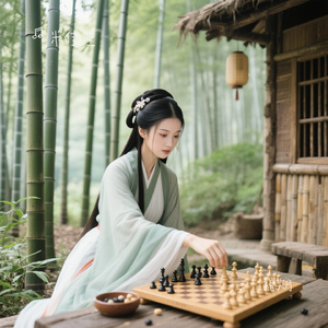 指尖月
