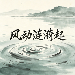 风动涟漪起