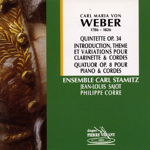 Introduction, thème et variations pour clarinette et quatuor à cordes