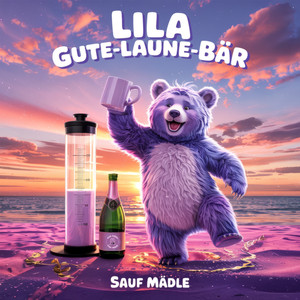 Lila Gute-Laune-Bär