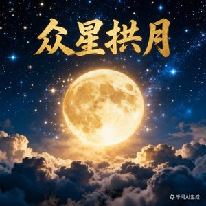 眾星拱月