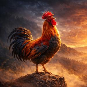 닭 이야기 - 어둠과 대면 (Rooster Story - Facing the Darkness)