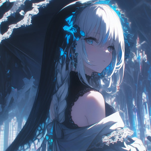 雨粒と透き通る光