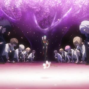 恋と浄土の八重桜