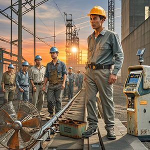 烈日下的人形齿轮