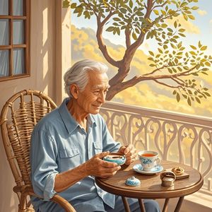 父亲的年轮_三羊开泰