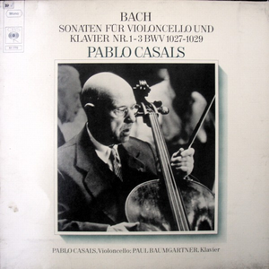 Sonate Für Violoncello Und Klavier Nr.1 G-dur BWV 1027-Adagio