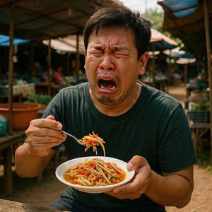 ส้มตำเผ็ดเกินไป