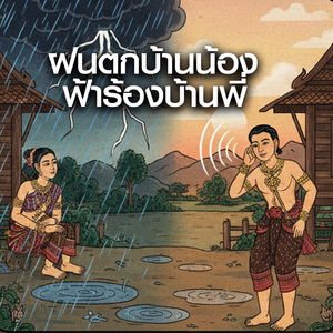 ฝนตกบ้านน้อง ฟ้าร้องบ้านพี่
