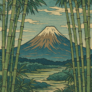 白雨の間小径の吐息