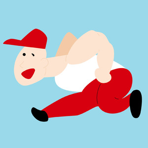 今日も元気に飛び出し君