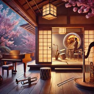 Silence and Vibrancy: A Cultural Crossroads（静寂と躍動: 文化の交差点）