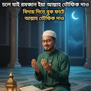 চলে যাই রমজান ইয়া আল্লাহ তৌফিক দাও বিদায় দিতে বুক ফাটে আল্লাহ তৌফিক দাও